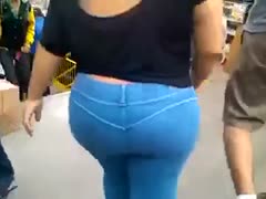 An episode of a hidden webcam showing a really attractive person strolling along the street